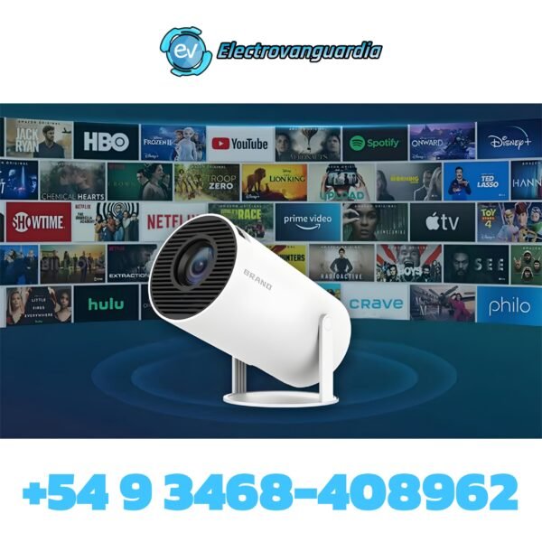 Proyector HY 300 con Android 13.1 / Netflix – Magis TV – YouTube – Disney+ – Radio – Clima – Diario - Musica - Image 6