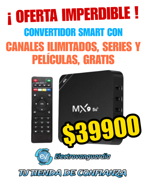 TV Box con Android -CANALES GRATIS - SERIES - PELICULAS Y YOUTUBE