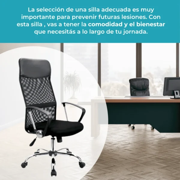 Silla de Oficina TF102 – Comodidad y Elegancia - Image 10