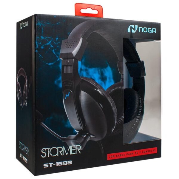 Auricular Noganet Stormer ST-1688 – Confort y Sonido Potente - Image 5