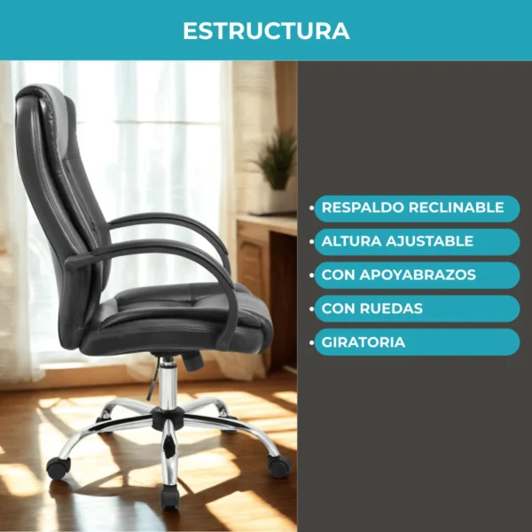 Silla de Oficina TF201 - Image 6