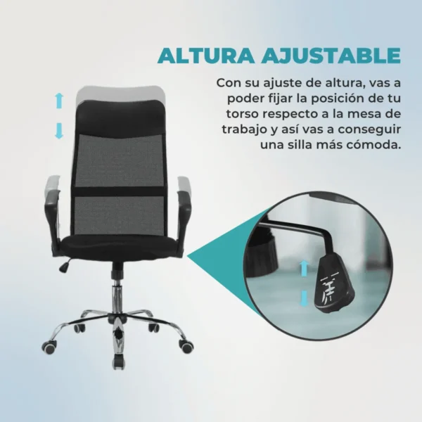 Silla de Oficina TF102 – Comodidad y Elegancia - Image 7