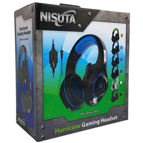 AURICULAR CASCOS NISUTA NS-AUG300 PARA PC, TELEFONOS Y PS4 - Image 6