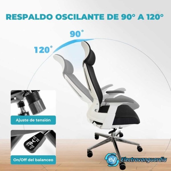 Silla Ergonómica Global ChairOffice TF103 - Image 3