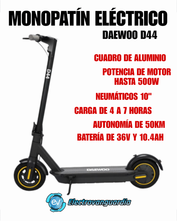 Monopatín Eléctrico Daewoo D44