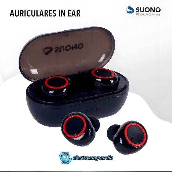 Auriculares Bluetooth Suono AYV0125 W-1 UPGRADED