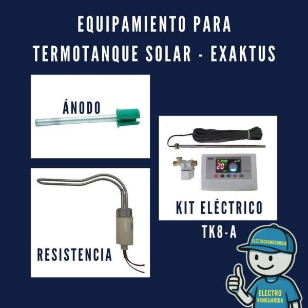 Termotanque Solar Exaktus EX-15 180L - Image 2