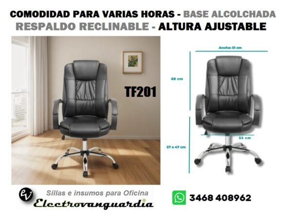 Silla de Oficina TF201 - Image 2