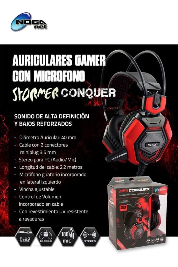 Noga ST-Conquer – Sonido Gamer de Alto Impacto - Image 6