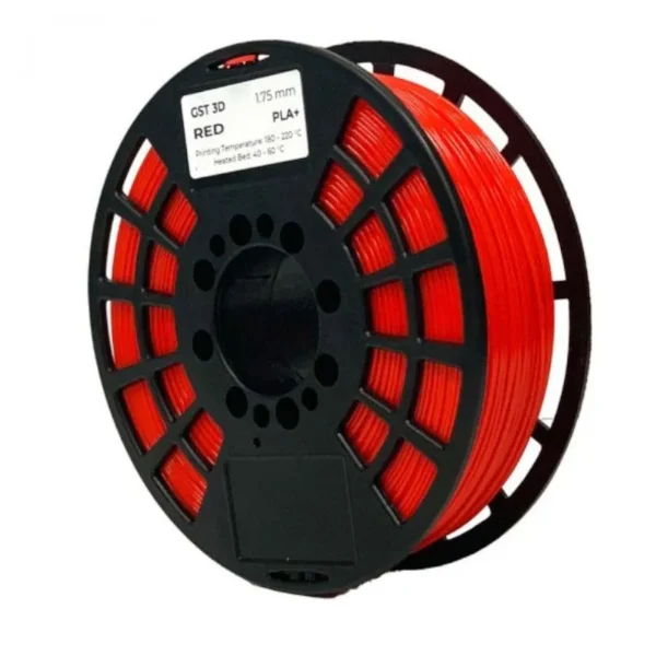 FIL3D-PLA-SC-RED Filamento PLA GST3D x 1 KG Rojo