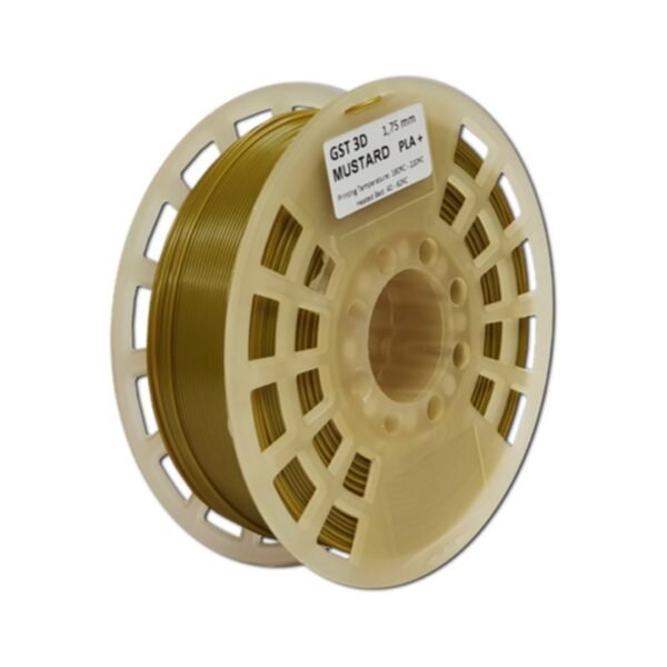 FIL3D-PLA-SC-MUSTARD Filamento PLA GST3D x 1 KG Mostaza
