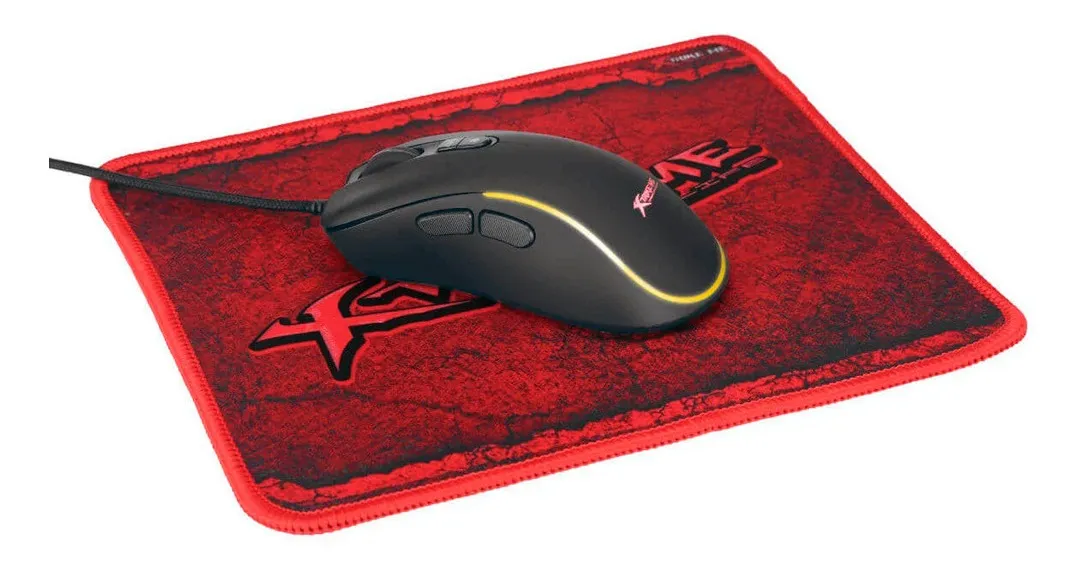 Kit Gamer Mouse RGB y Pad Xtrike Me GMP-290