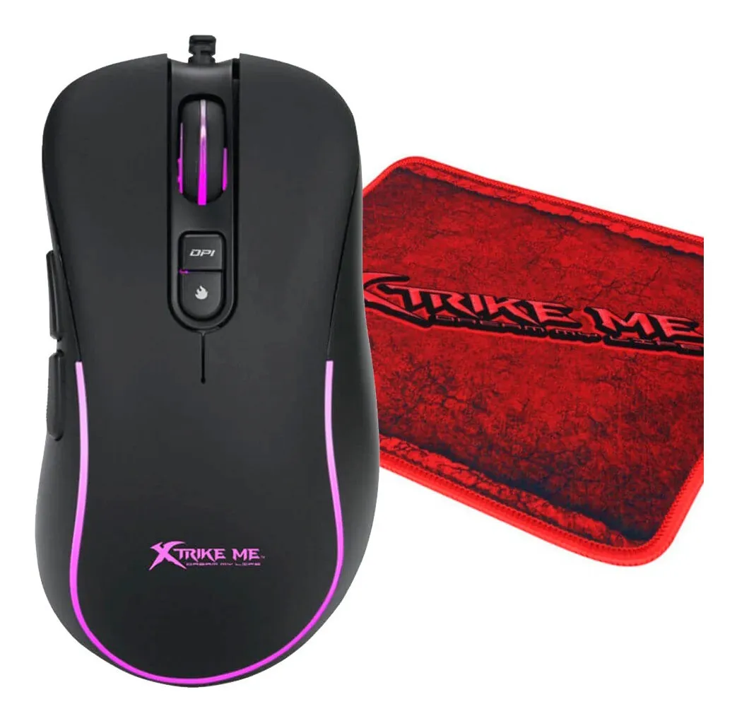 Kit Gamer Mouse RGB y Pad Xtrike Me GMP-290 - Image 3