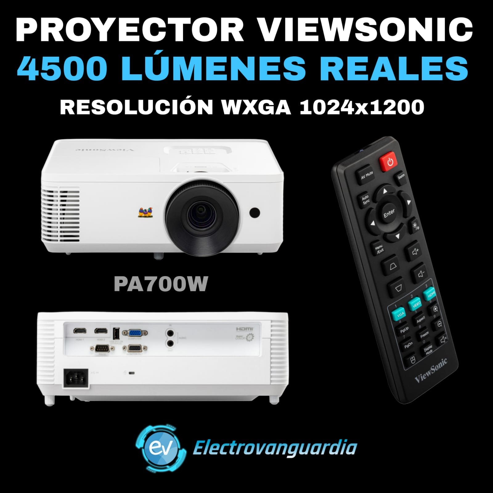 Proyector ViewSonic PA700W - Image 10