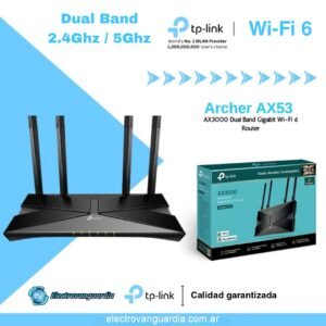 Router TP-Link AX53 AX3000 Dual Band Wi-Fi 6