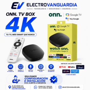 Convertidor Smart Google TV Onn Stick 2K Chromecast