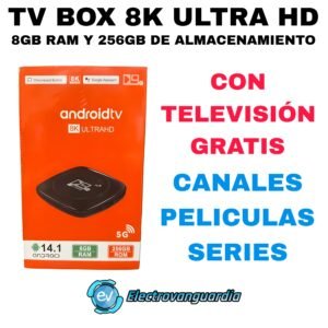 TV Box 8K UHD: TV Gratis sin pagar cable