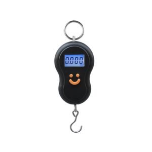 Balanza Digital De Mano Para Valija Con Gancho Negra DX-BALEQUIP Dinax
