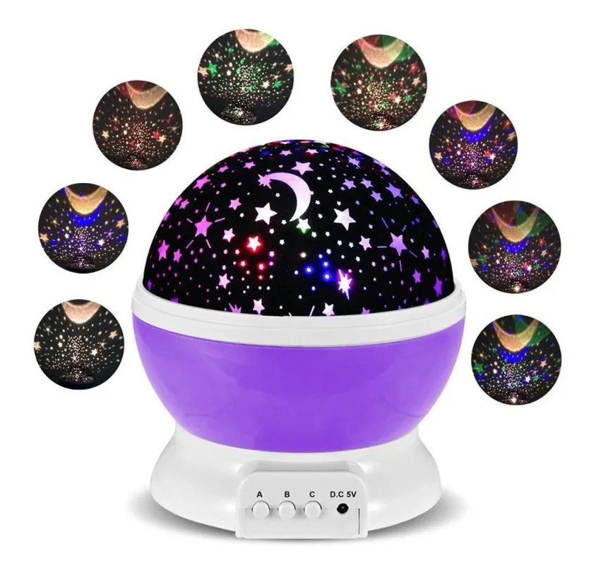 Bola LED RGB Star Master Proyector Estrellas