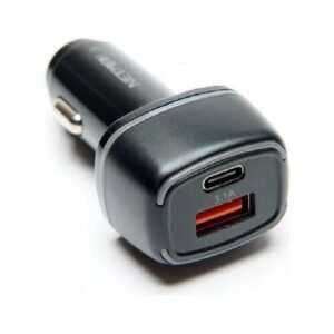 Cargador Netmak NM-UCC6 3.1 a Usb+Tipo C