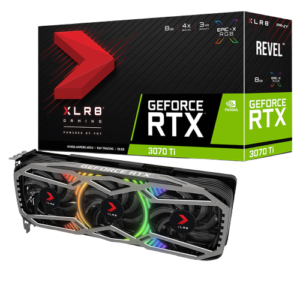 Placa de Video PNY GeForce RTX 3070 8Gb XLR8