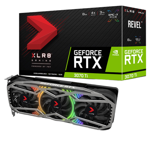 Placa de Video PNY GeForce RTX 3070 8Gb XLR8