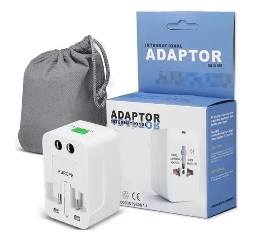 Adaptador All In One 220v Universal Paises