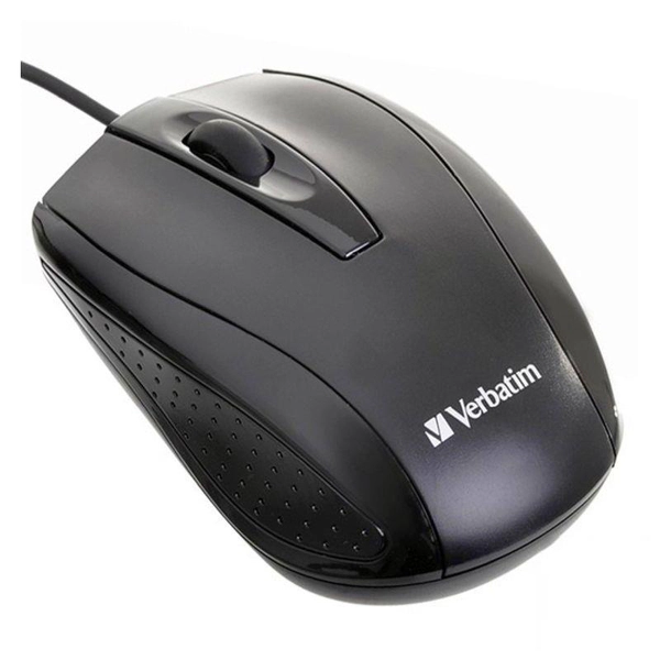 Mouse Verbatim Bravo USB Optico Negro