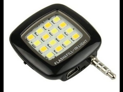 Flash LED jack 3.5 Selfie. Flash LED para selfies y vídeos cámara delantera
