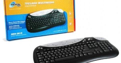 Teclado Multimedia Noganet NKB-2818