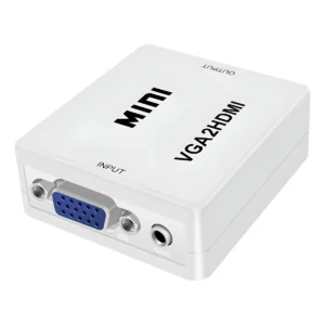 Adaptador Convertidor Vga A Hdmi Audio Video Pc Tv Monitor