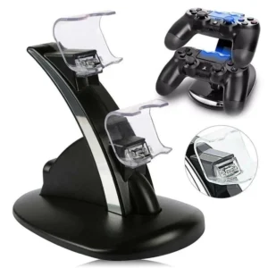 Cargador mando Seisa HB-Pd4002B Playstation 4 con base ps4 slim dual