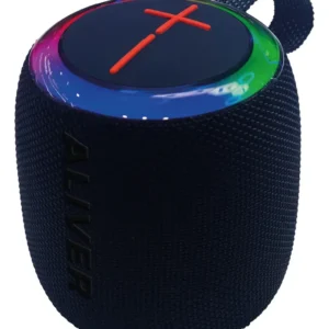 Parlante Bluetooth Aliver Hero Portatil Luz Rgb Tws Usb Sd