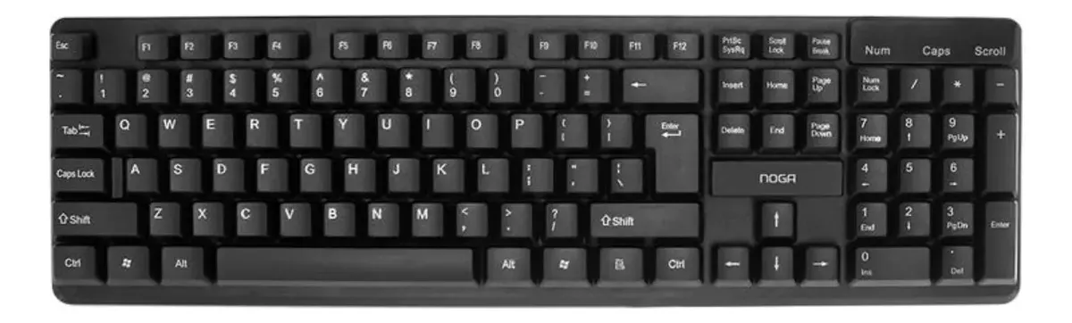 Combo Oficina Teclado y Mouse Noga S5500 - Imagen 3