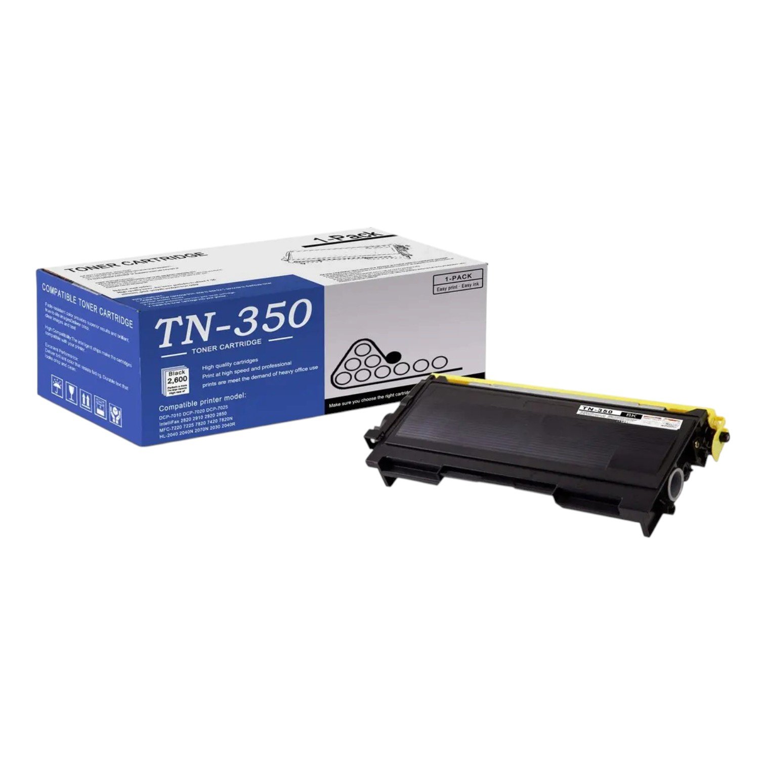 Tóner Brother TN-350 2500 Paginas Negro Original - Imagen 2