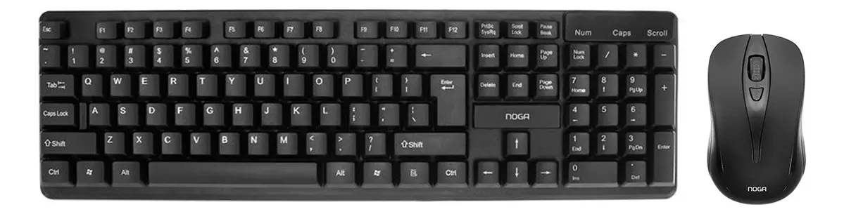 Combo Oficina Teclado y Mouse Noga S5500 - Imagen 4