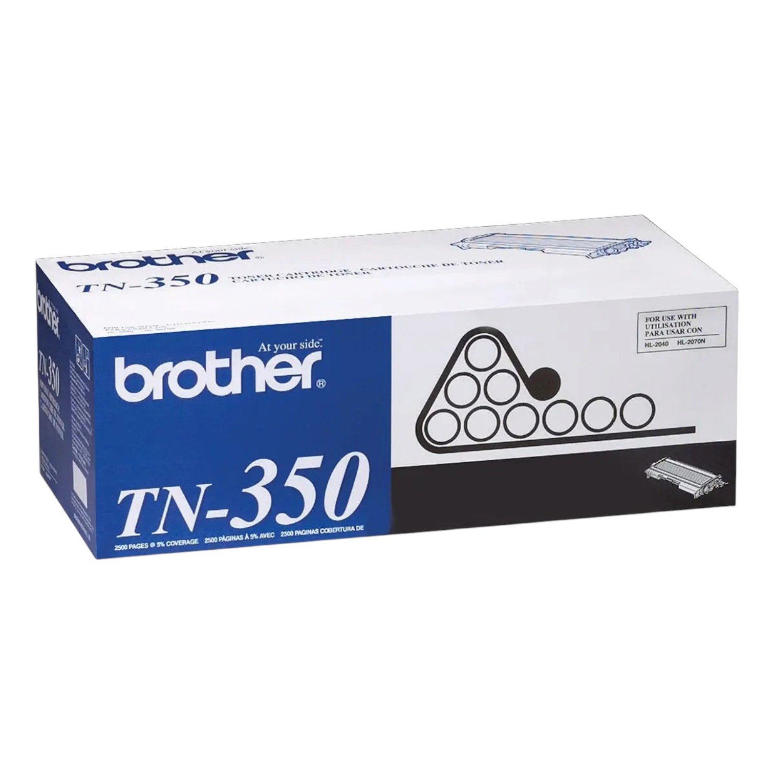 Tóner Brother TN-350 2500 Paginas Negro Original - Imagen 3