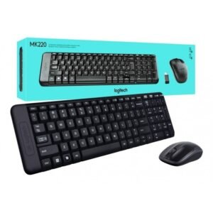 Combo Inalámbrico Teclado y Mouse Logitech MK220