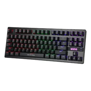 Teclado Mecanico Gamer Marvo Kg-901 80% Switch Blue RGB